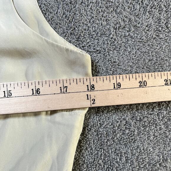 Alexandra Grecco Dress Womens 6 Green Silk Butterfly Print Fit & Flare fairy - Picture 9 of 9